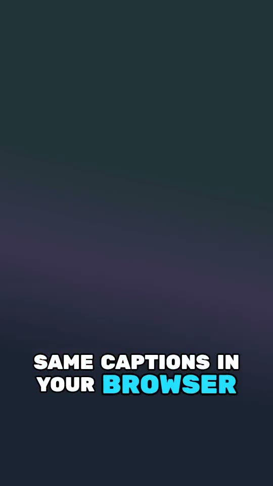 Karaoke caption style