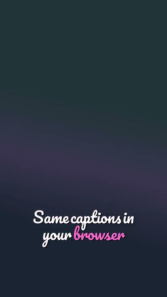 Lovly caption style preview