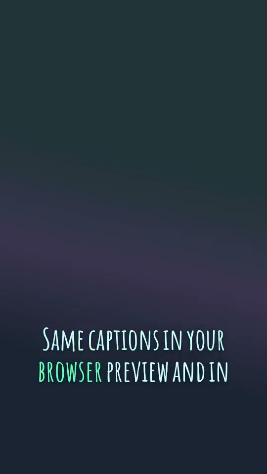 Neon Pulse caption style preview